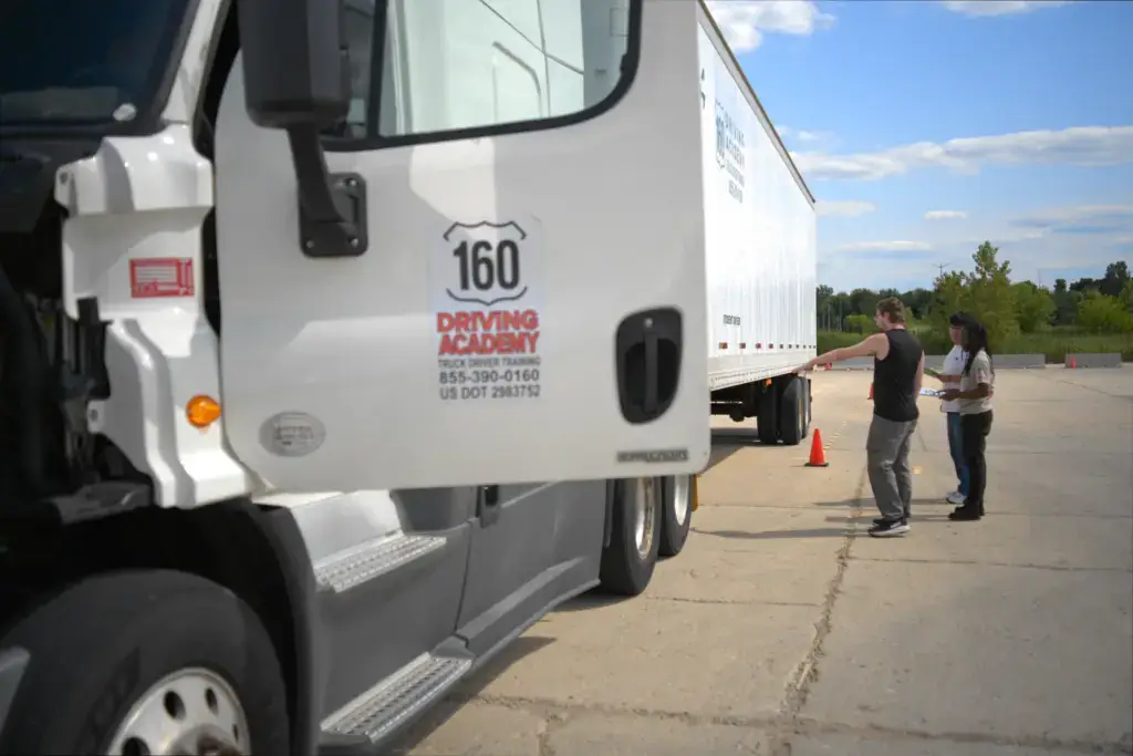 160 driving academy truck door