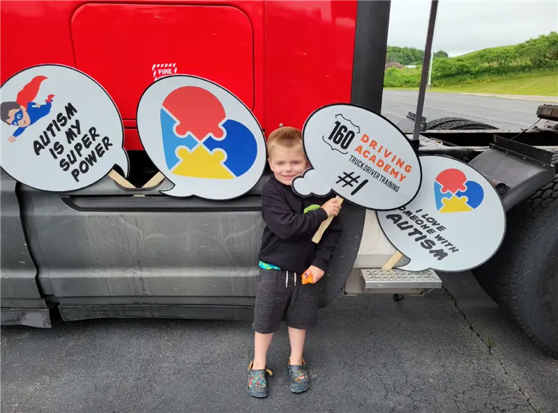 boy autism awareness signs