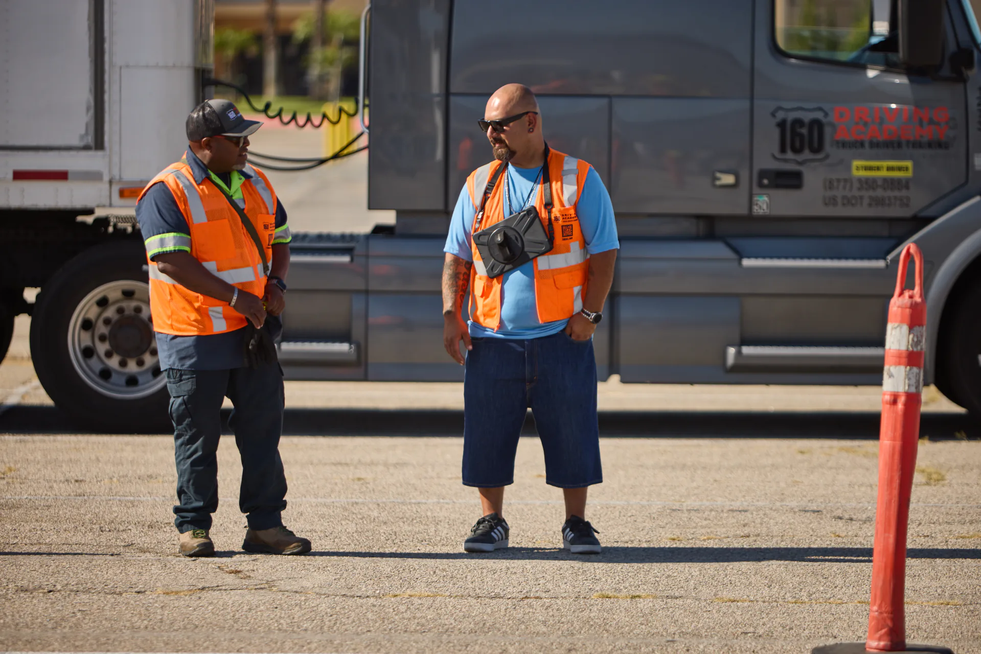 cdl instructors training yard