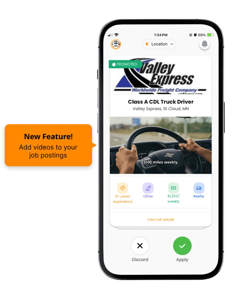 CDL Truck Driver Job Posting