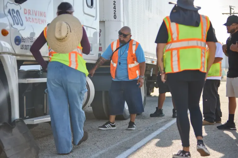 cdl walk around inspection