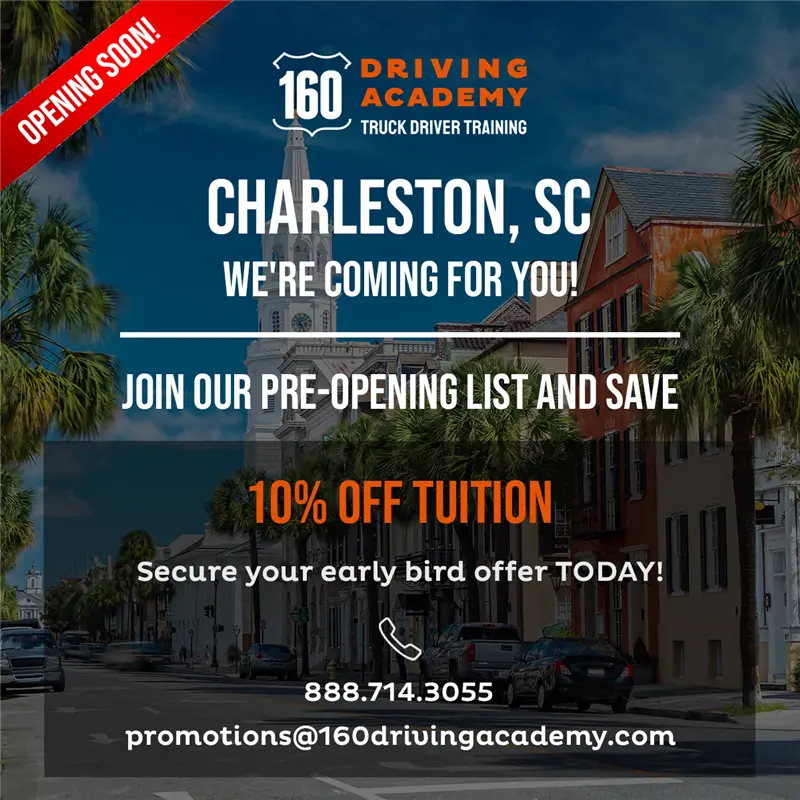 Charleston Truck Driving Academy Opening