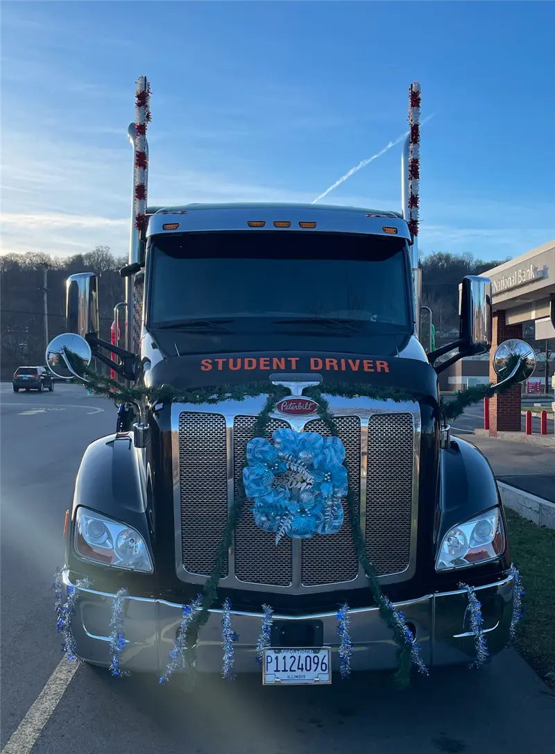 Truck with Student Driver at 160 Driving Academy