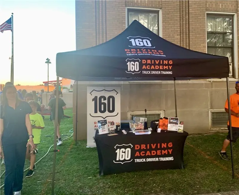 Driving Academy Event Tent