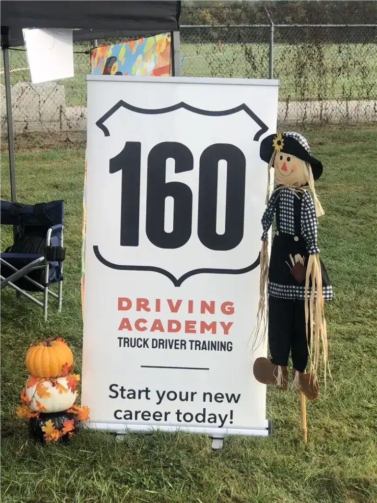 driving academy sign scarecrow decoration