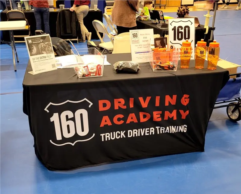 Driving Academy Table Display