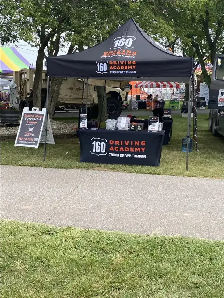 Driving Academy Tent Display