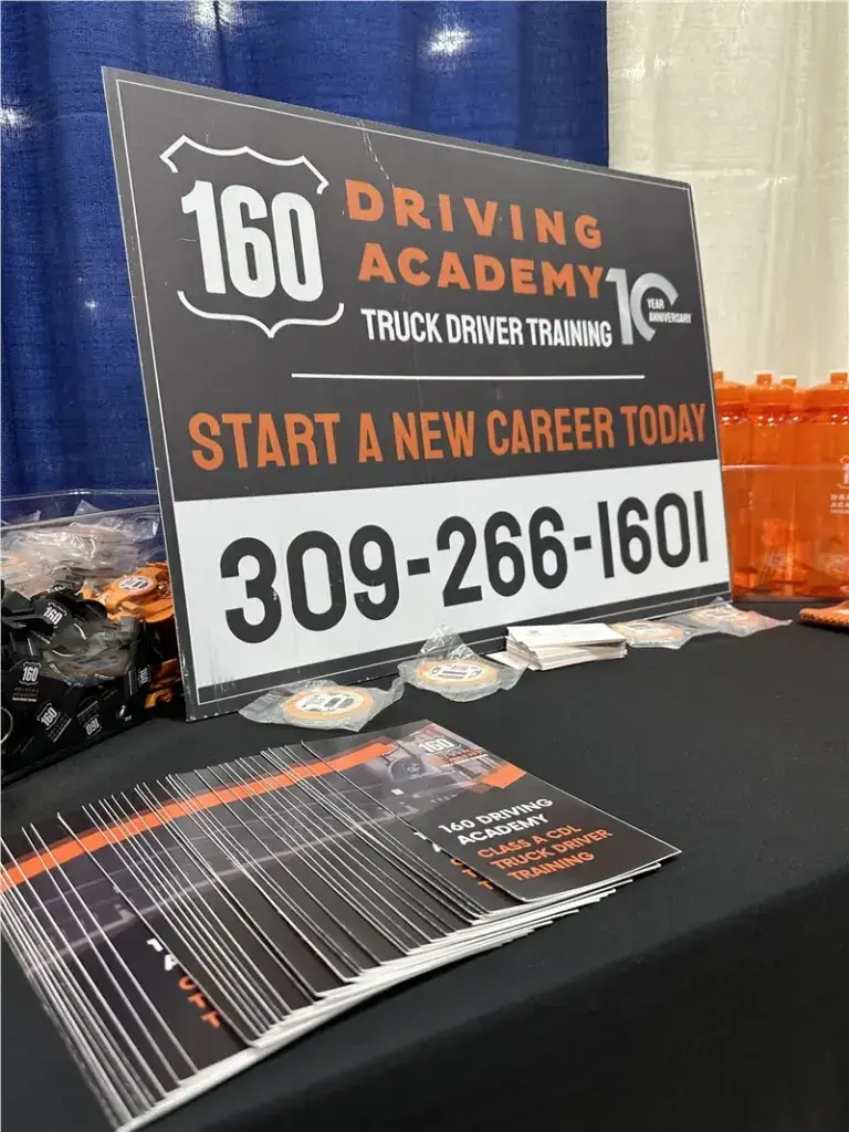 Driving Academy Truck Training Sign