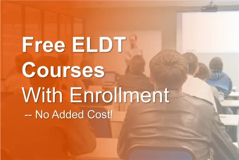 Free ELDT Enrollment Courses