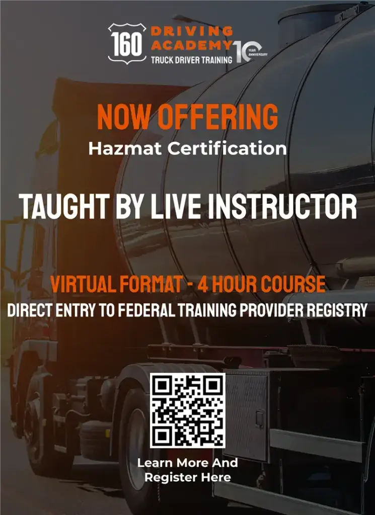 hazmat certification truck training