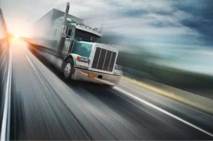 moving freight truck