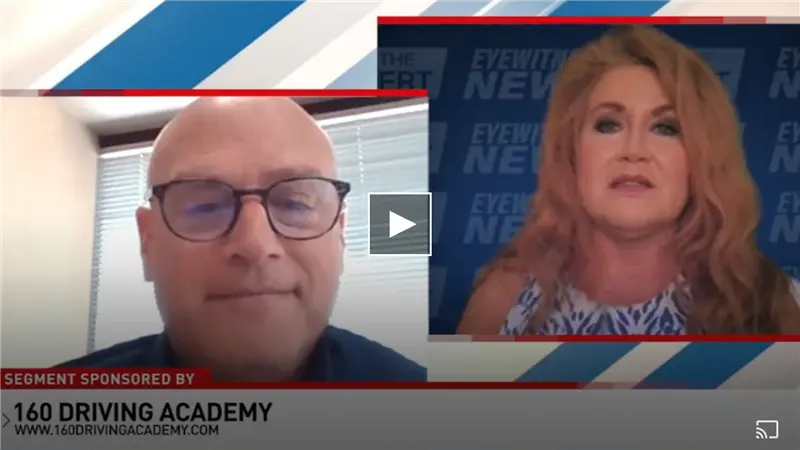 news segment driving academy interview