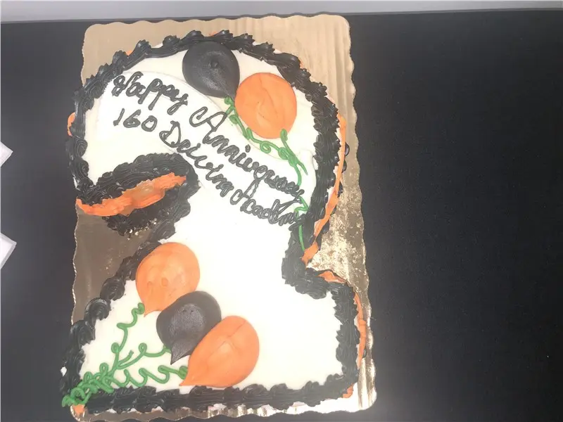 number two birthday cake