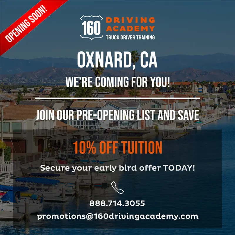 Oxnard Truck Driving Academy Promotion