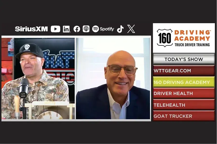 podcast hosts interview driving academy