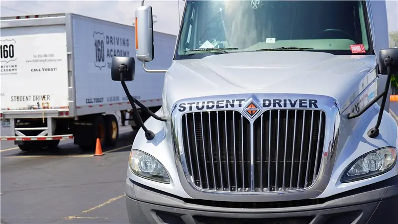 student driver training truck