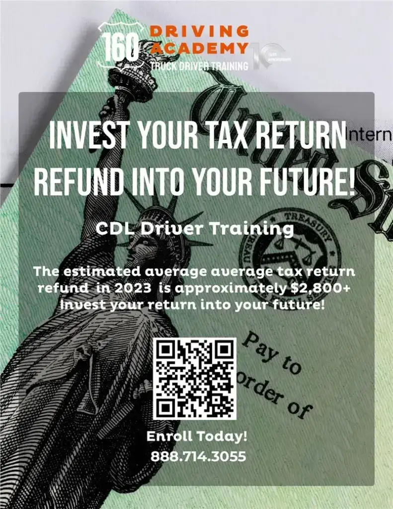tax refund driver training