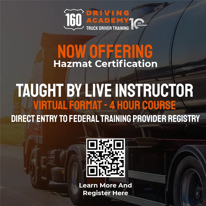 truck driver training certification