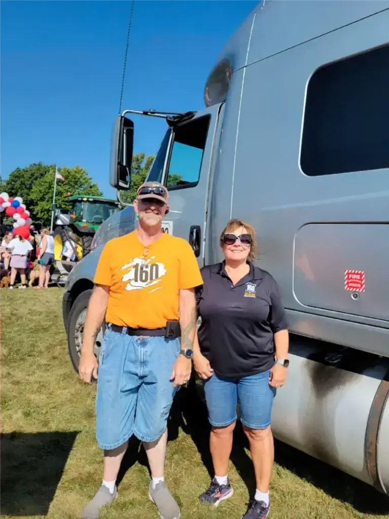 truck drivers outdoor event