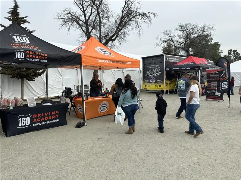 truck driving academy event tents