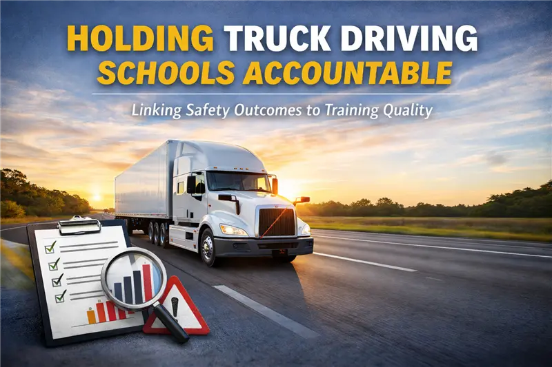 truck driving school accountability